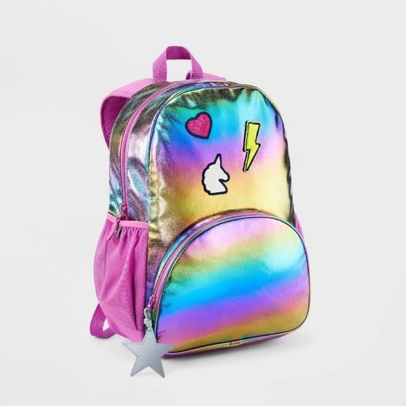 Cat & Jack Other - NWOT  Cat & Jack Kids' 16.5" Backpack Gradient Fur Patches